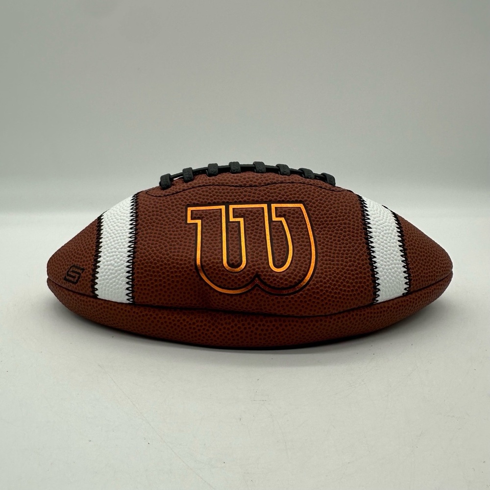 New uninflated Wilson WF1006201 PW GST Speedskin Pee Wee Composite Football